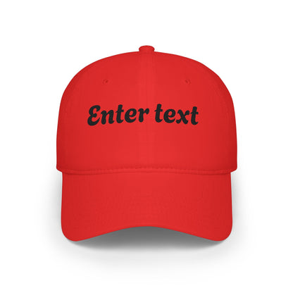 Low Profile Baseball Cap - ConsciousValues