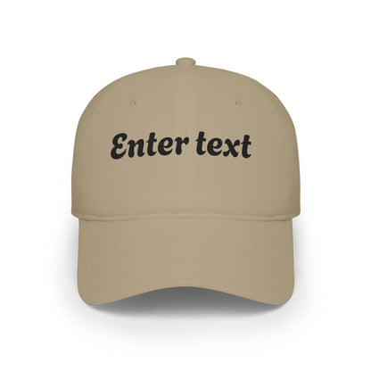 Low Profile Baseball Cap - ConsciousValues