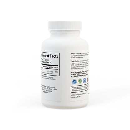 Magnesium Glycinate Supplement (60 Capsules) - ConsciousValues