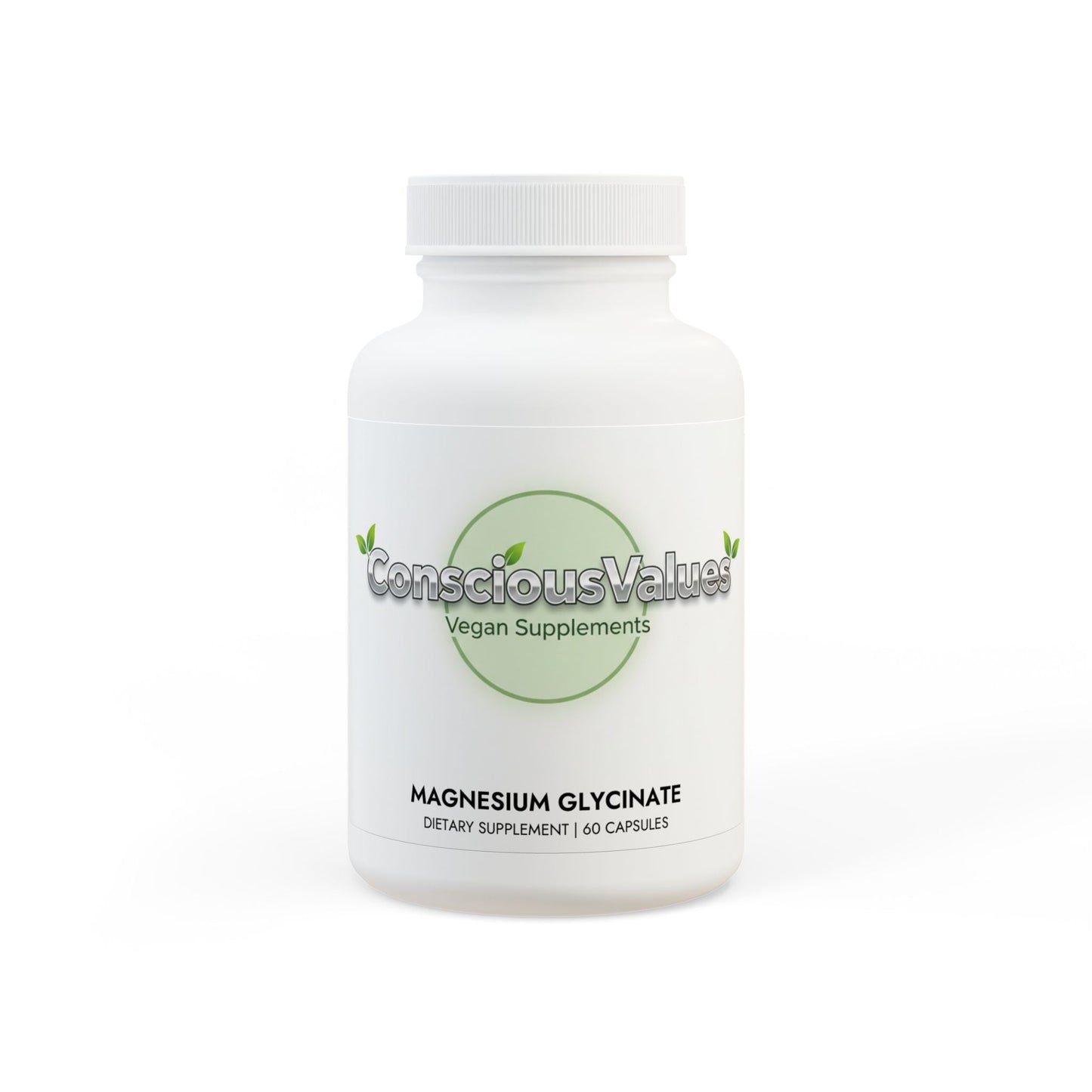 Magnesium Glycinate Supplement (60 Capsules) - ConsciousValues
