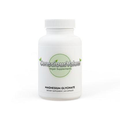 Magnesium Glycinate Supplement (60 Capsules) - ConsciousValues