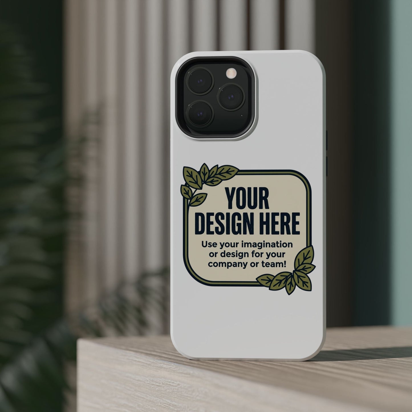 Magnetic Impact - Resistant Phone Case — Customizable Protective iPhone Cover - ConsciousValues