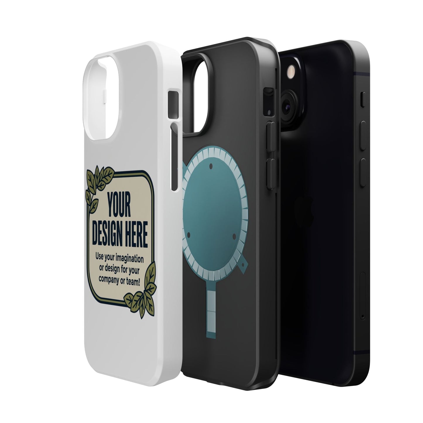 Magnetic Impact - Resistant Phone Case — Customizable Protective iPhone Cover - ConsciousValues