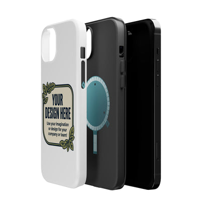 Magnetic Impact - Resistant Phone Case — Customizable Protective iPhone Cover - ConsciousValues
