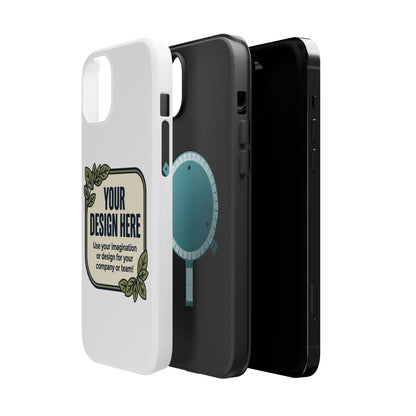 Magnetic Impact - Resistant Phone Case — Customizable Protective iPhone Cover - ConsciousValues