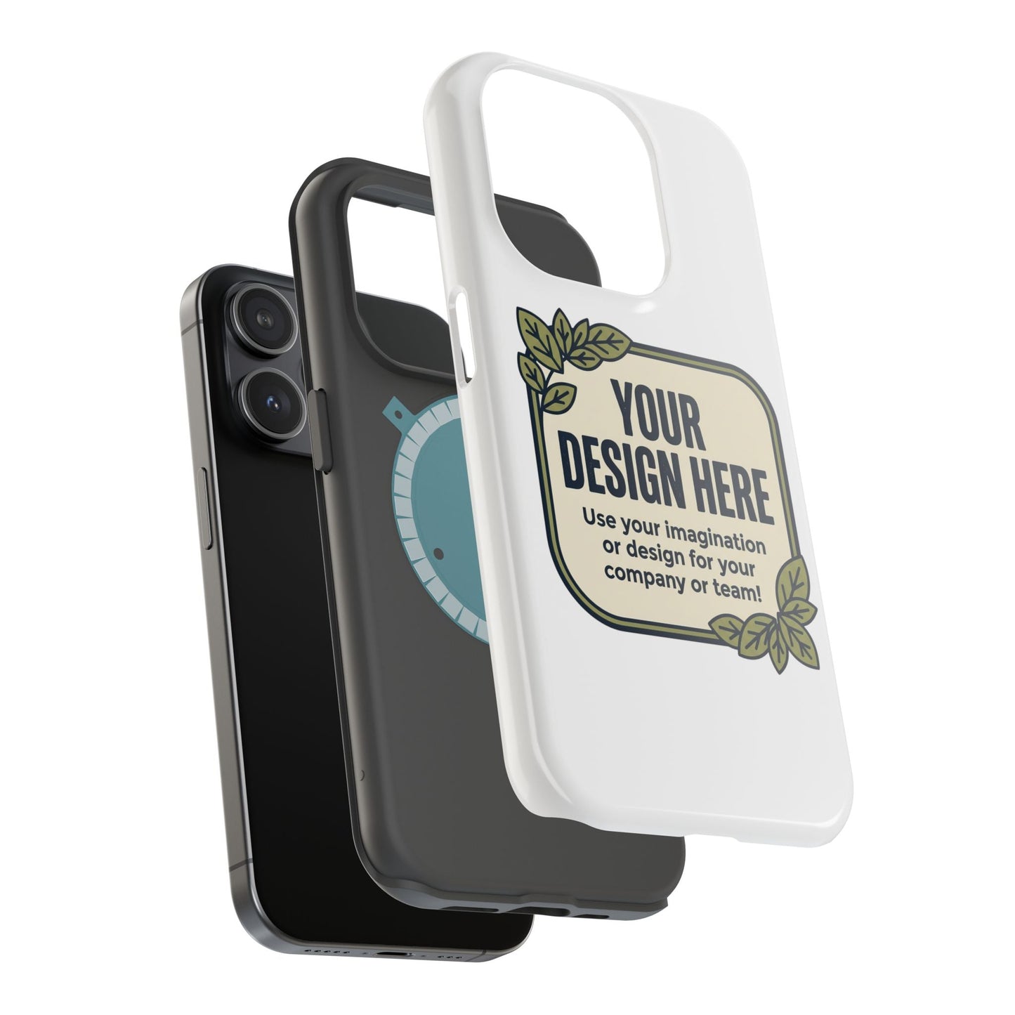 Magnetic Impact - Resistant Phone Case — Customizable Protective iPhone Cover - ConsciousValues
