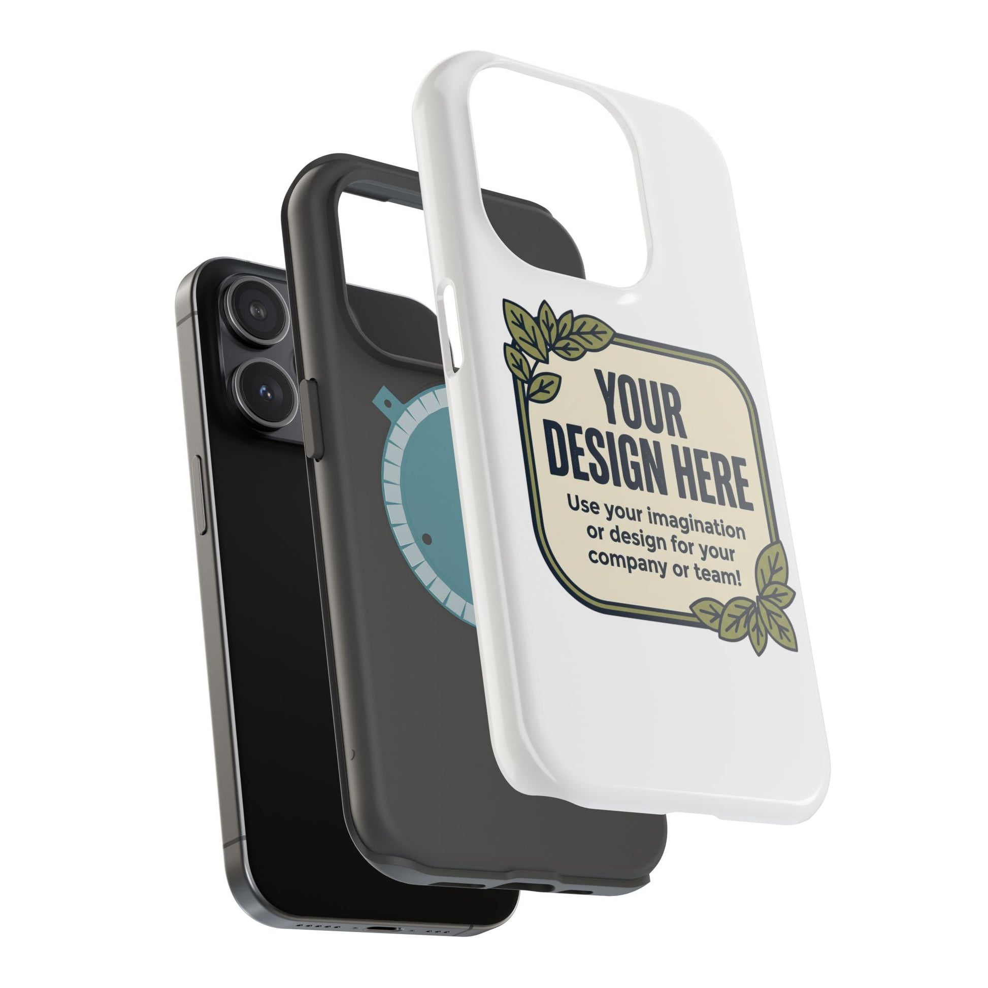 Magnetic Impact - Resistant Phone Case — Customizable Protective iPhone Cover - ConsciousValues