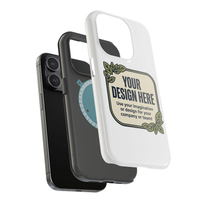 Magnetic Impact - Resistant Phone Case — Customizable Protective iPhone Cover - ConsciousValues