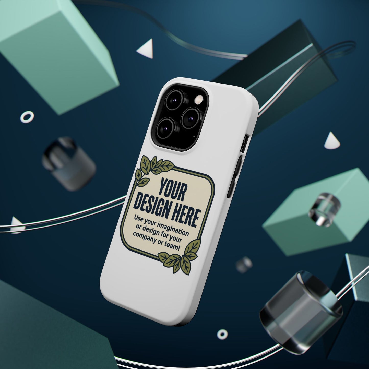 Magnetic Impact - Resistant Phone Case — Customizable Protective iPhone Cover - ConsciousValues
