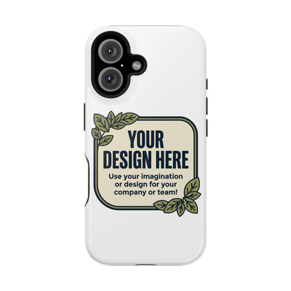Magnetic Impact - Resistant Phone Case — Customizable Protective iPhone Cover - ConsciousValues
