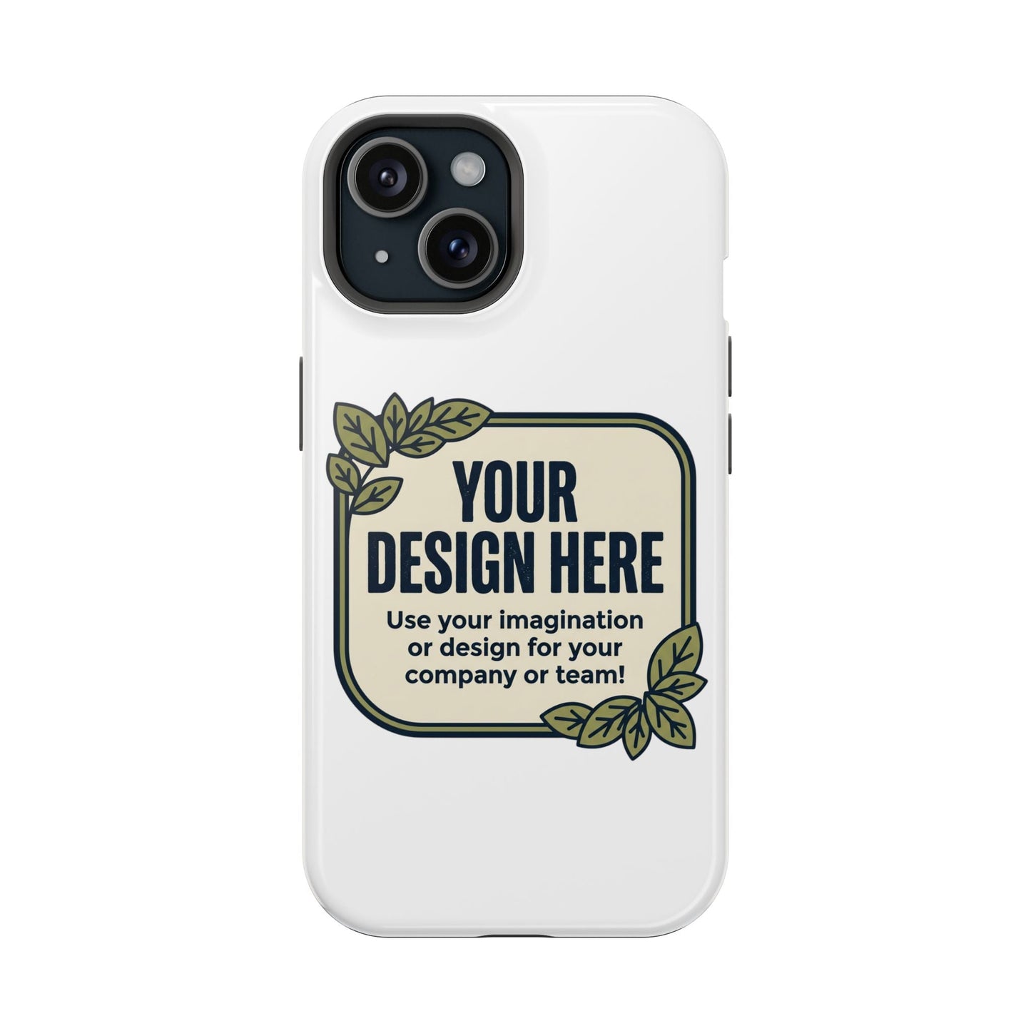 Magnetic Impact - Resistant Phone Case — Customizable Protective iPhone Cover - ConsciousValues