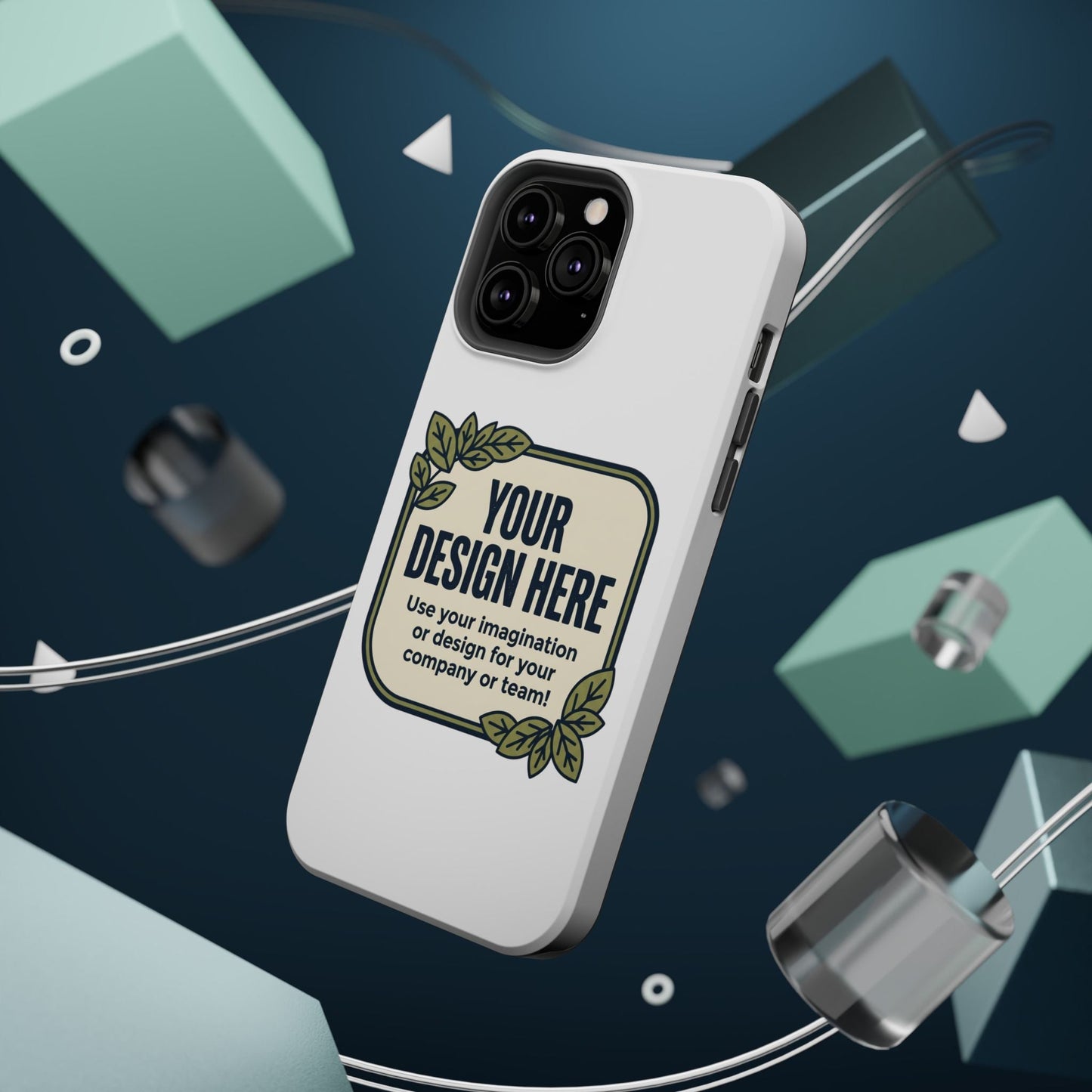 Magnetic Impact - Resistant Phone Case — Customizable Protective iPhone Cover - ConsciousValues