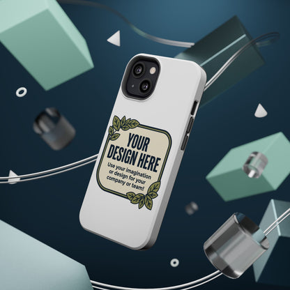 Magnetic Impact - Resistant Phone Case — Customizable Protective iPhone Cover - ConsciousValues