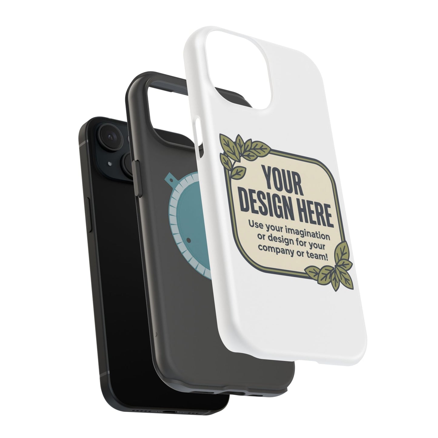 Magnetic Impact - Resistant Phone Case — Customizable Protective iPhone Cover - ConsciousValues