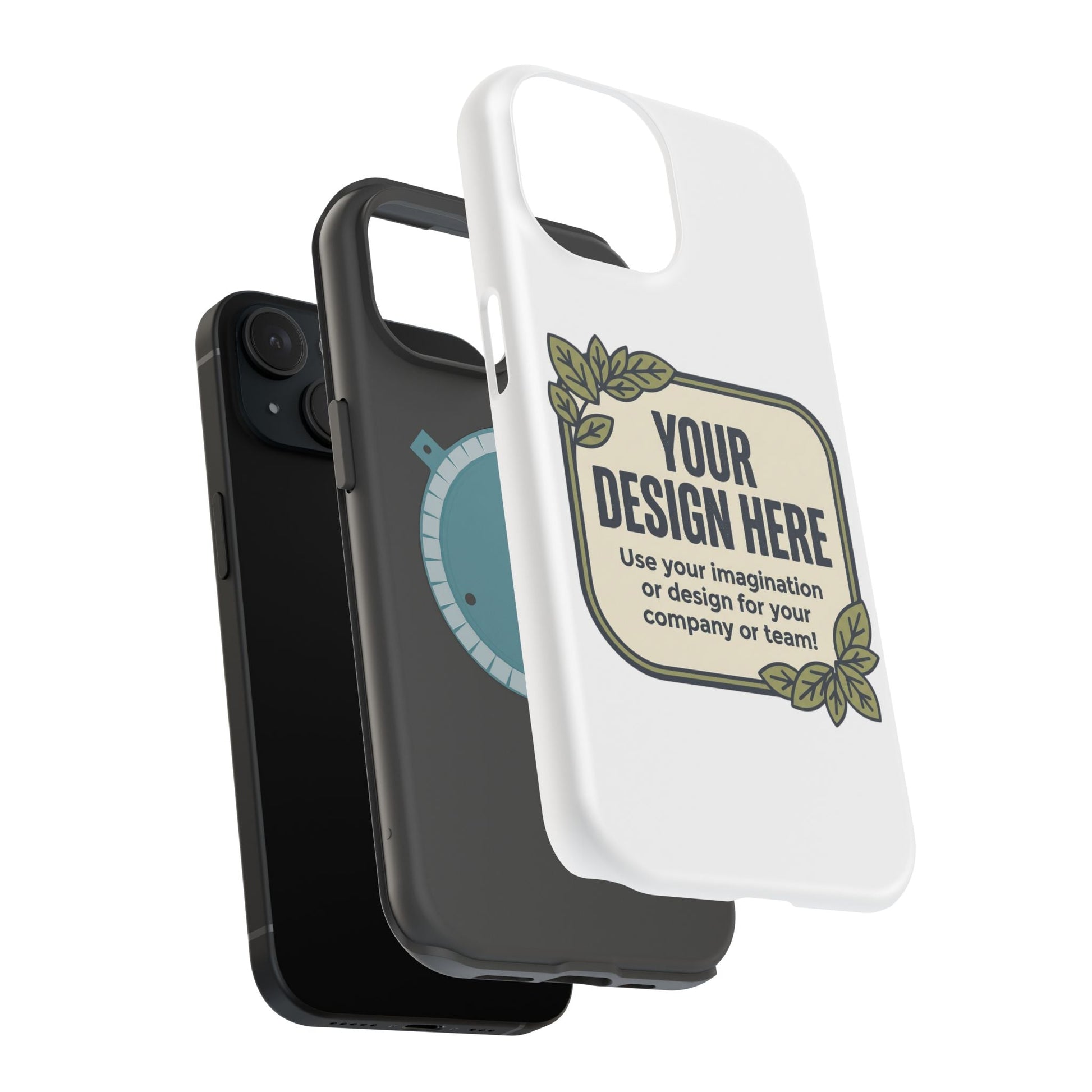 Magnetic Impact - Resistant Phone Case — Customizable Protective iPhone Cover - ConsciousValues