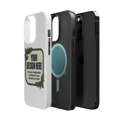 Magnetic Impact - Resistant Phone Case — Customizable Protective iPhone Cover - ConsciousValues
