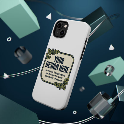 Magnetic Impact - Resistant Phone Case — Customizable Protective iPhone Cover - ConsciousValues