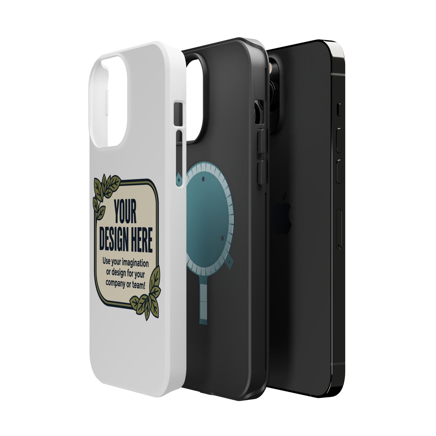 Magnetic Impact - Resistant Phone Case — Customizable Protective iPhone Cover - ConsciousValues