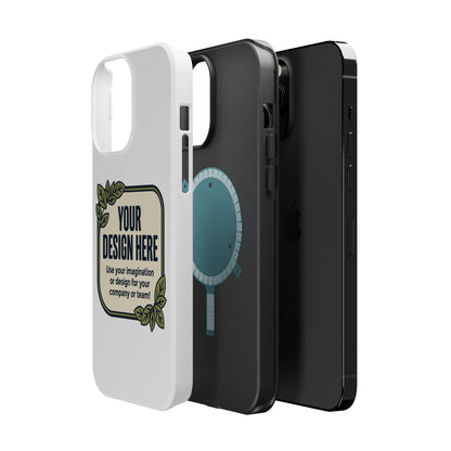 Magnetic Impact - Resistant Phone Case — Customizable Protective iPhone Cover - ConsciousValues