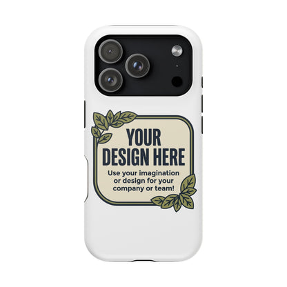 Magnetic Impact - Resistant Phone Case — Customizable Protective iPhone Cover - ConsciousValues
