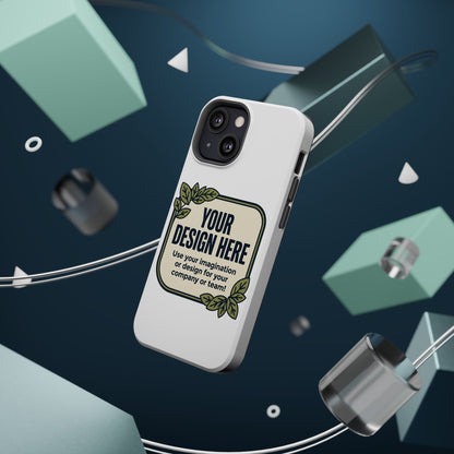 Magnetic Impact - Resistant Phone Case — Customizable Protective iPhone Cover - ConsciousValues