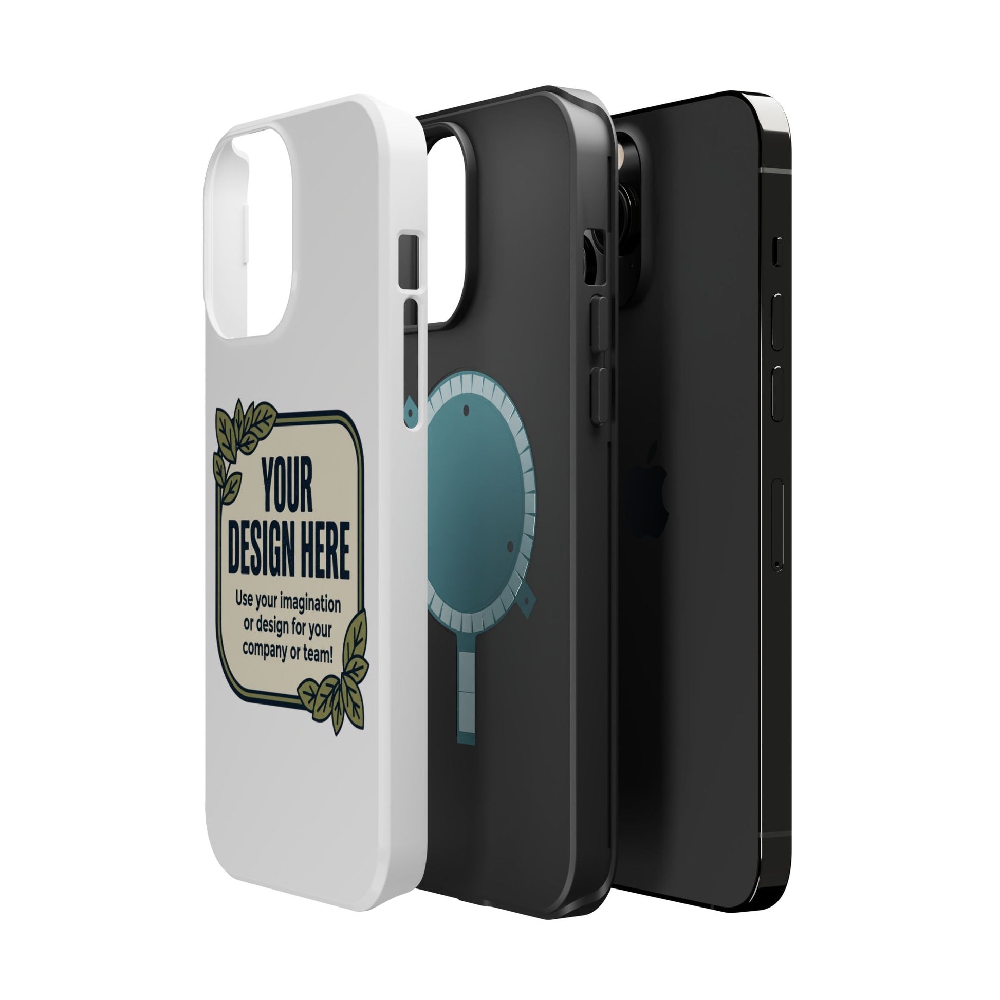 Magnetic Impact - Resistant Phone Case — Customizable Protective iPhone Cover - ConsciousValues