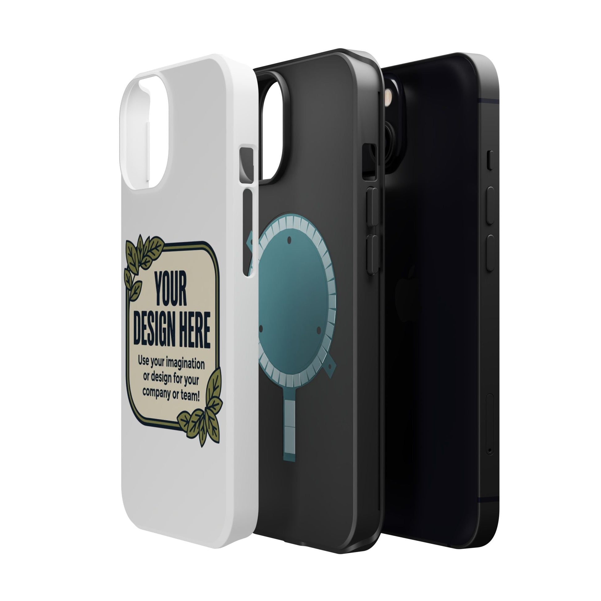 Magnetic Impact - Resistant Phone Case — Customizable Protective iPhone Cover - ConsciousValues