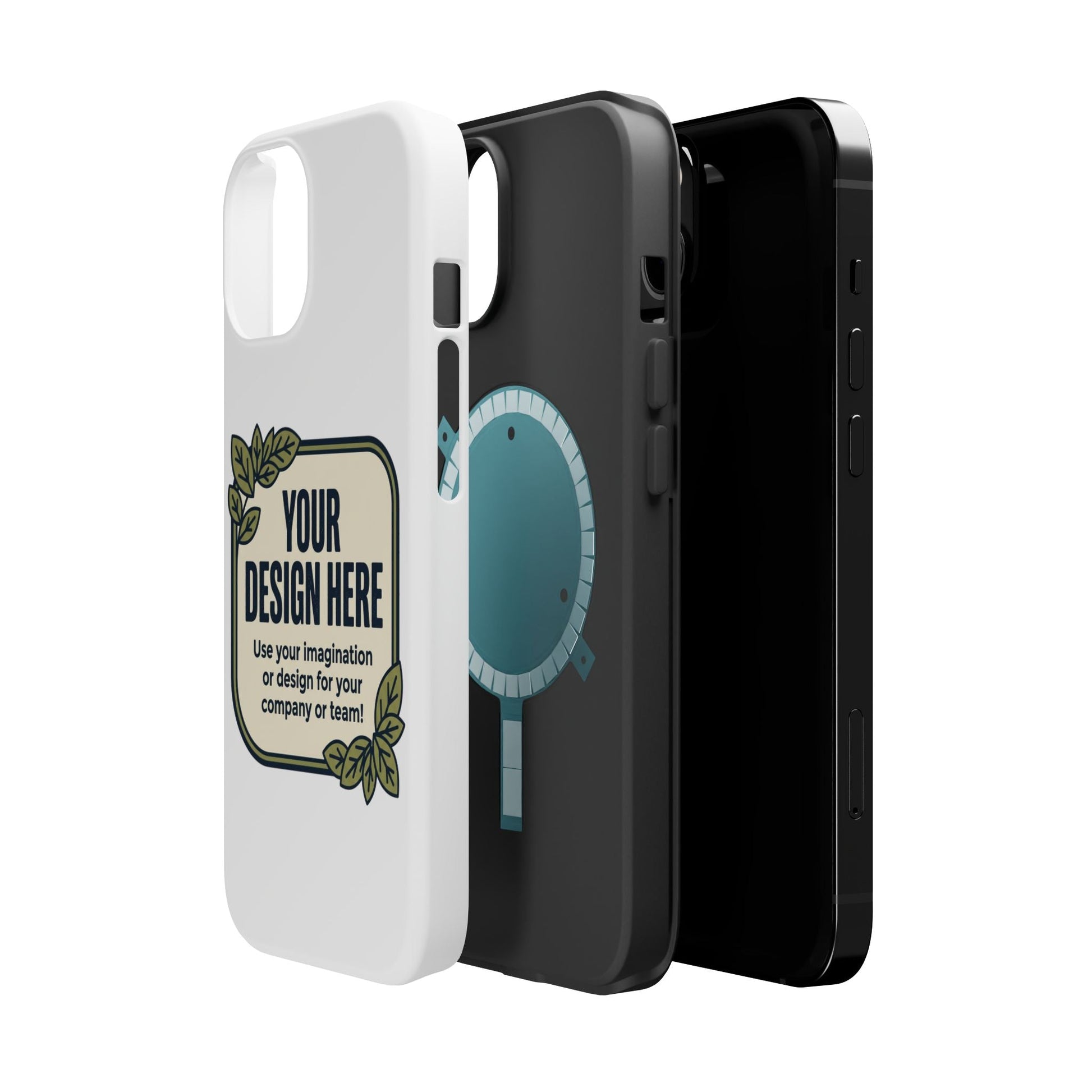 Magnetic Impact - Resistant Phone Case — Customizable Protective iPhone Cover - ConsciousValues
