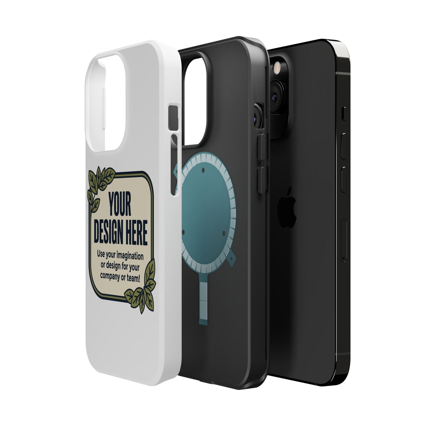 Magnetic Impact - Resistant Phone Case — Customizable Protective iPhone Cover - ConsciousValues