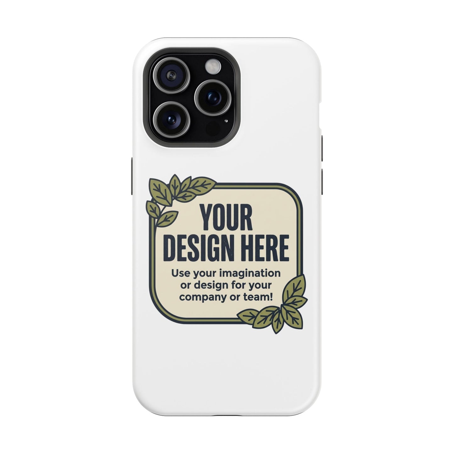Magnetic Impact - Resistant Phone Case — Customizable Protective iPhone Cover - ConsciousValues