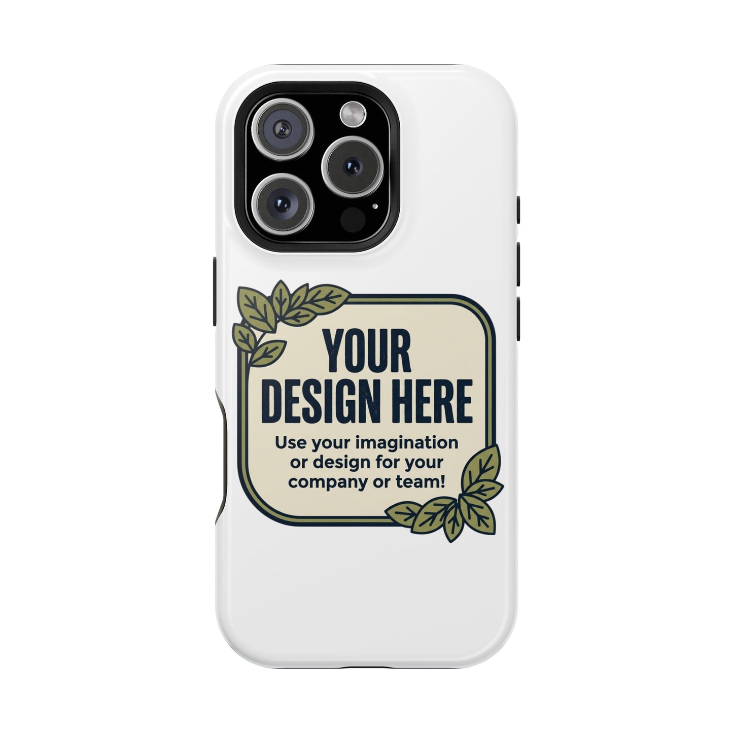 Magnetic Impact - Resistant Phone Case — Customizable Protective iPhone Cover - ConsciousValues