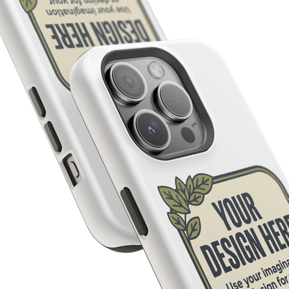 Magnetic Impact - Resistant Phone Case — Customizable Protective iPhone Cover - ConsciousValues