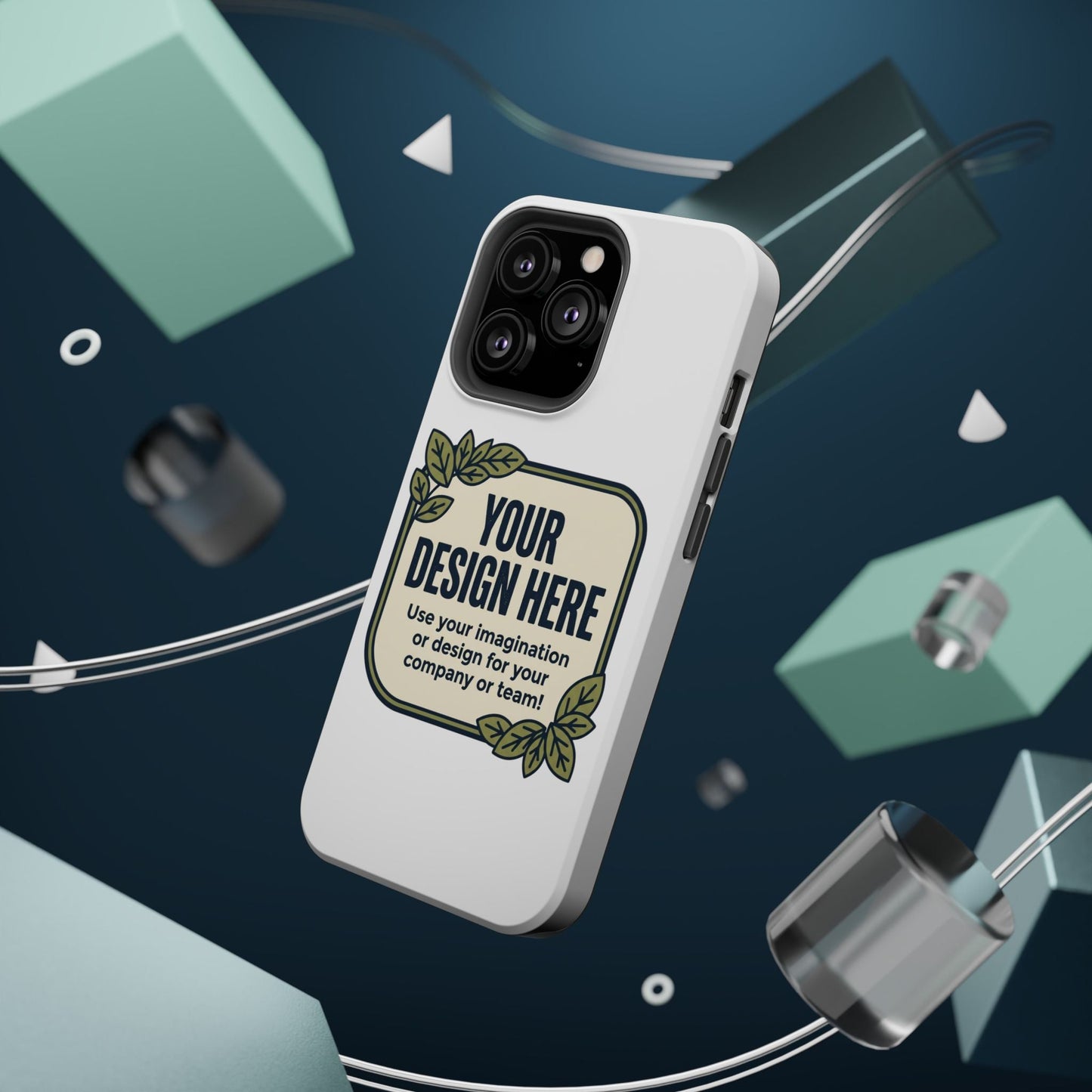Magnetic Impact - Resistant Phone Case — Customizable Protective iPhone Cover - ConsciousValues