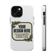 Magnetic Impact - Resistant Phone Case — Customizable Protective iPhone Cover - ConsciousValues