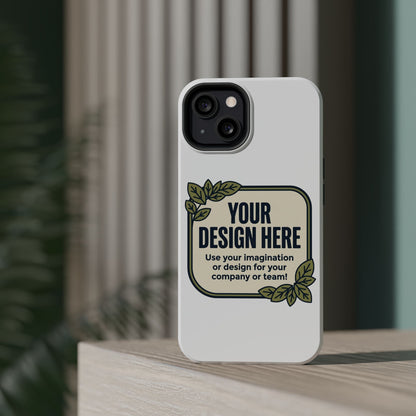 Magnetic Impact - Resistant Phone Case — Customizable Protective iPhone Cover - ConsciousValues
