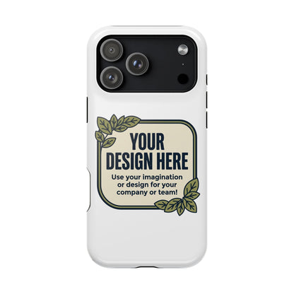Magnetic Impact - Resistant Phone Case — Customizable Protective iPhone Cover - ConsciousValues