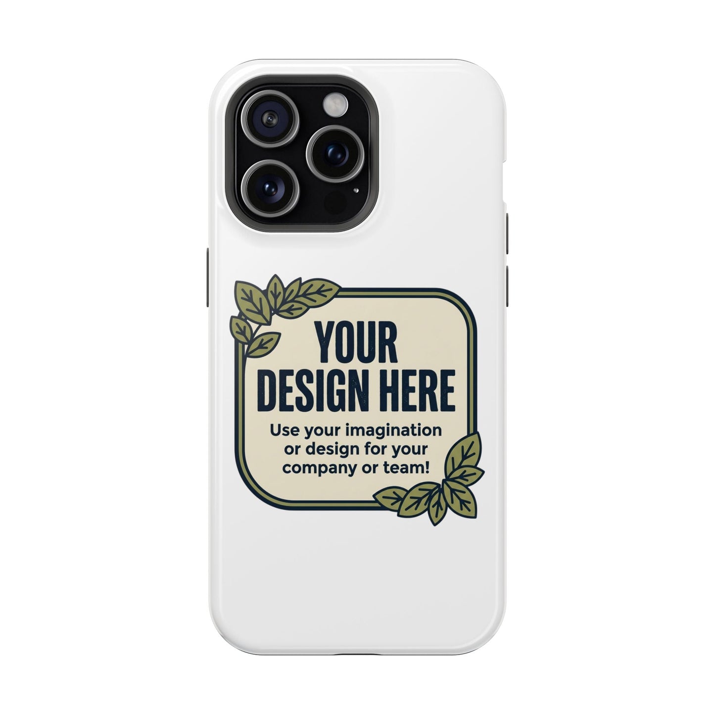 Magnetic Impact - Resistant Phone Case — Customizable Protective iPhone Cover - ConsciousValues