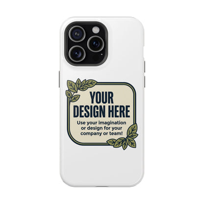 Magnetic Impact - Resistant Phone Case — Customizable Protective iPhone Cover - ConsciousValues