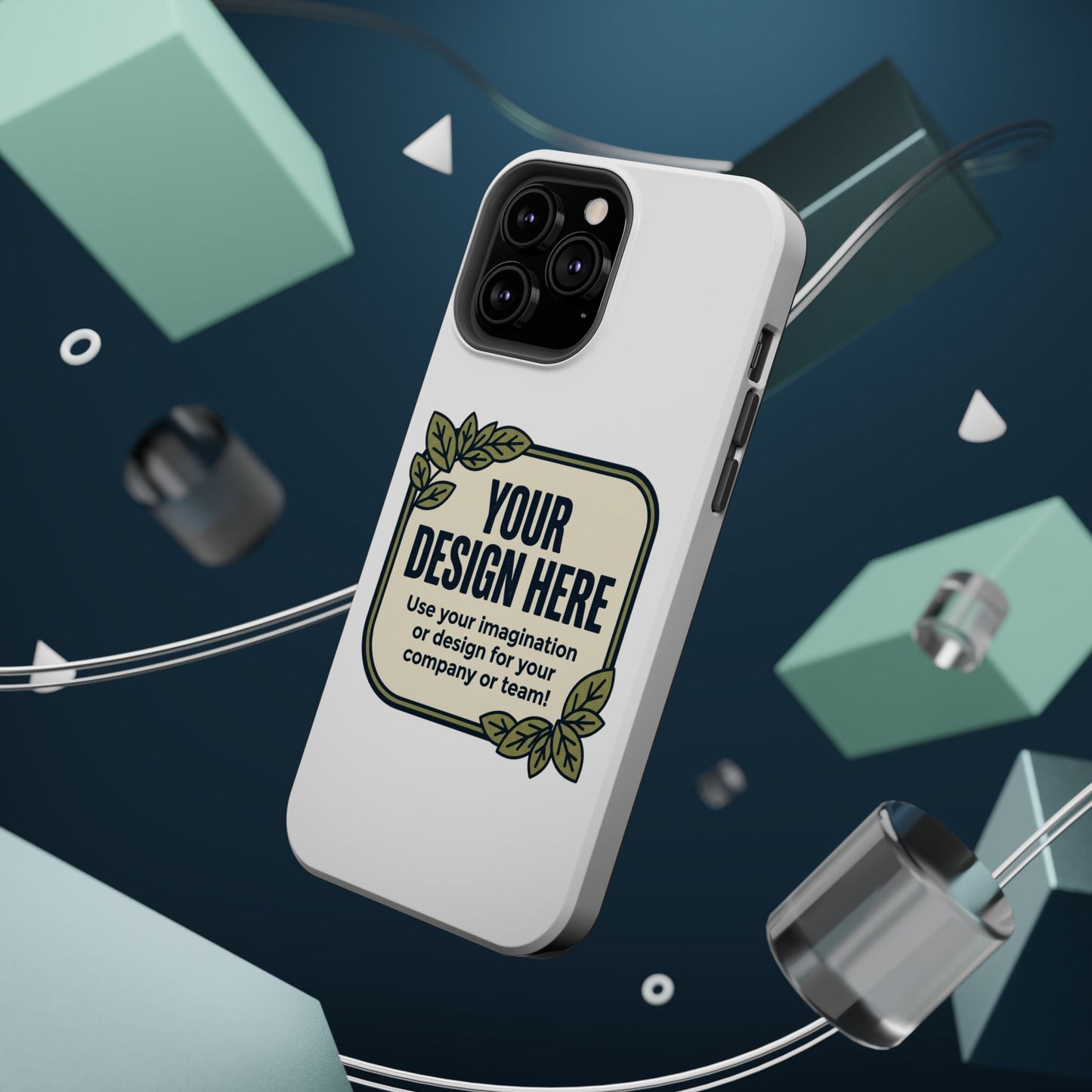 Magnetic Impact - Resistant Phone Case — Customizable Protective iPhone Cover - ConsciousValues