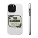 Magnetic Impact - Resistant Phone Case — Customizable Protective iPhone Cover - ConsciousValues