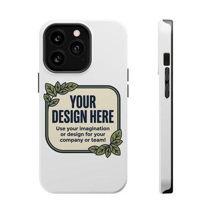Magnetic Impact - Resistant Phone Case — Customizable Protective iPhone Cover - ConsciousValues