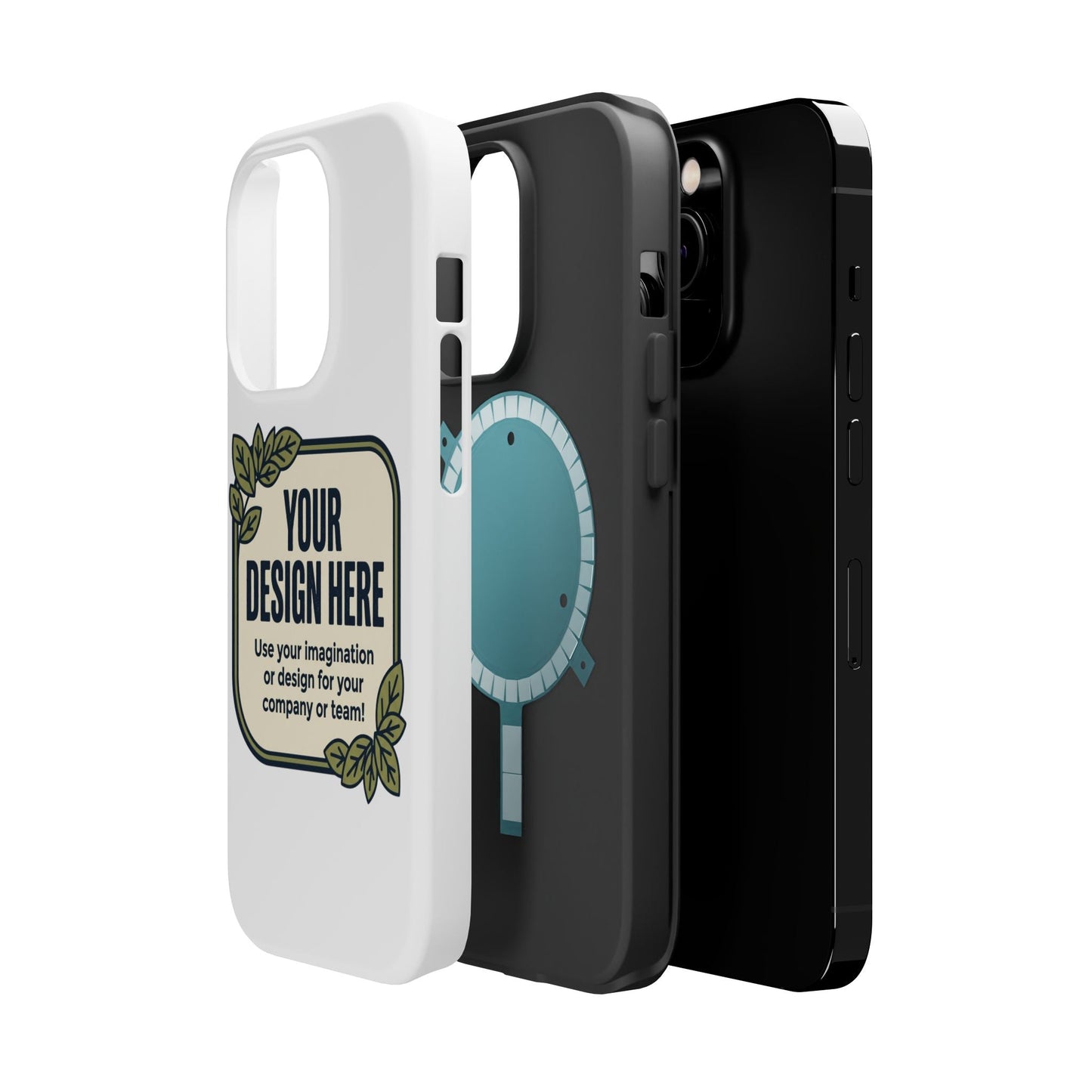 Magnetic Impact - Resistant Phone Case — Customizable Protective iPhone Cover - ConsciousValues