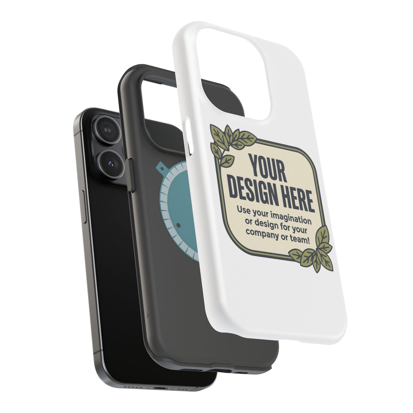 Magnetic Impact - Resistant Phone Case — Customizable Protective iPhone Cover - ConsciousValues
