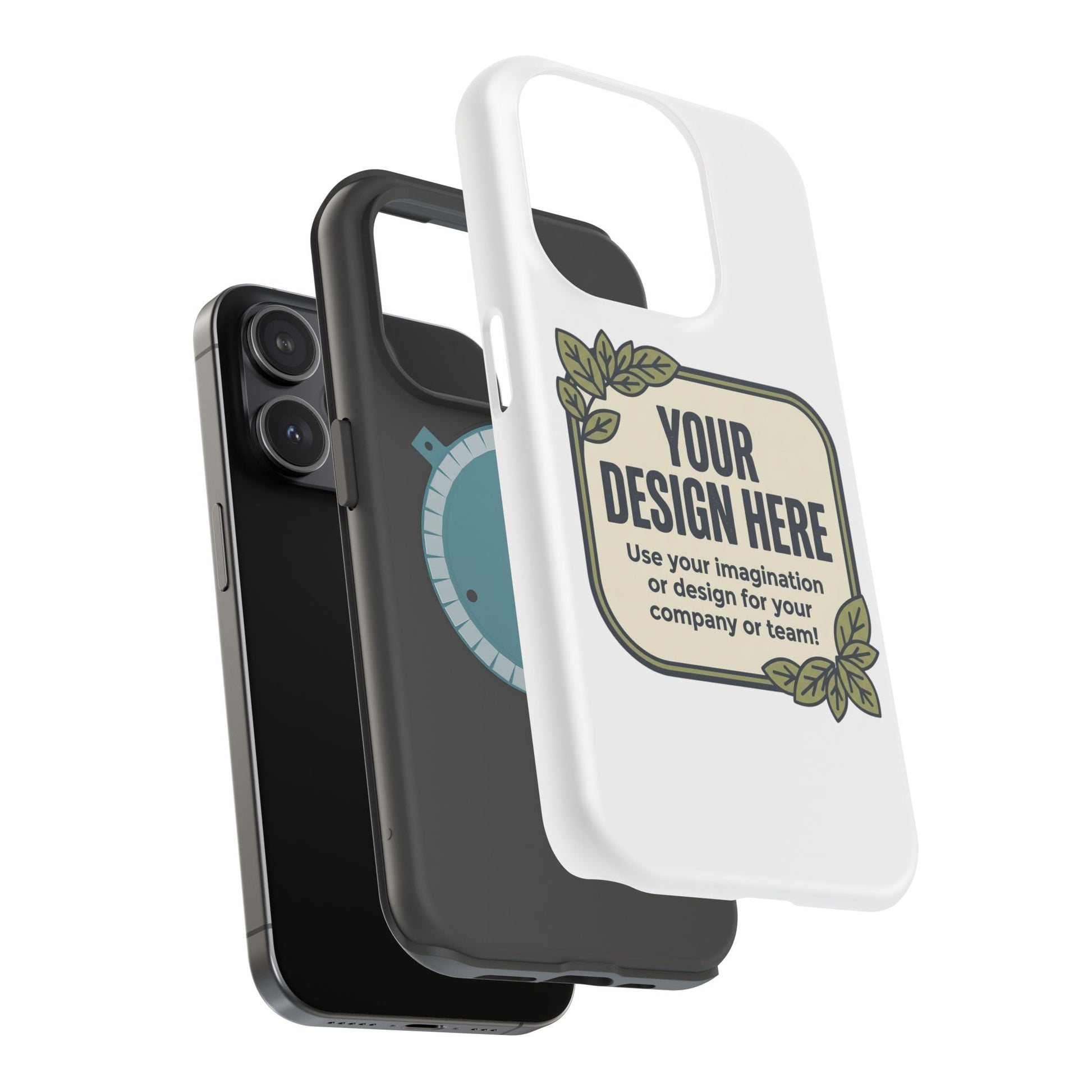 Magnetic Impact - Resistant Phone Case — Customizable Protective iPhone Cover - ConsciousValues