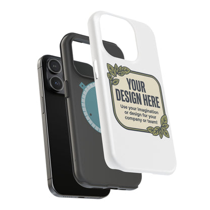 Magnetic Impact - Resistant Phone Case — Customizable Protective iPhone Cover - ConsciousValues
