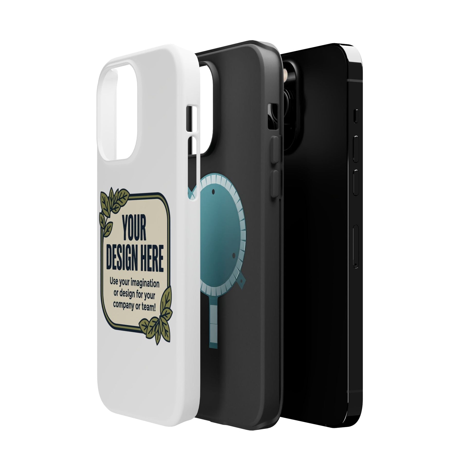 Magnetic Impact - Resistant Phone Case — Customizable Protective iPhone Cover - ConsciousValues