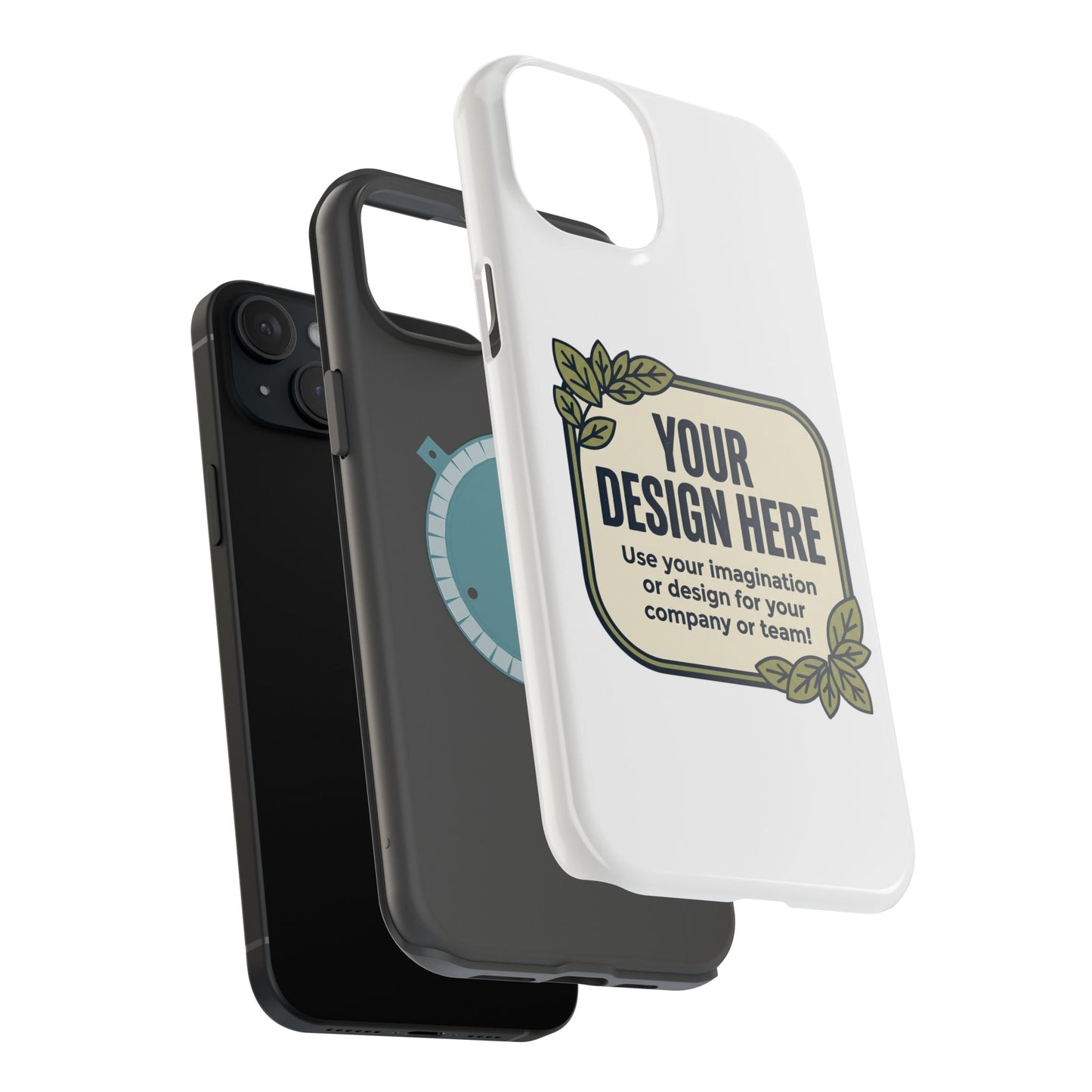 Magnetic Impact - Resistant Phone Case — Customizable Protective iPhone Cover - ConsciousValues