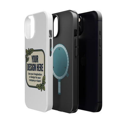 Magnetic Impact - Resistant Phone Case — Customizable Protective iPhone Cover - ConsciousValues