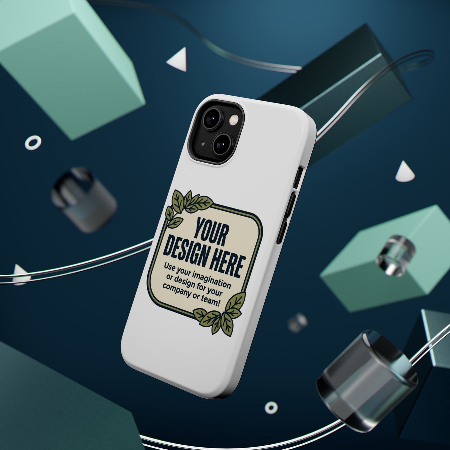 Magnetic Impact - Resistant Phone Case — Customizable Protective iPhone Cover - ConsciousValues