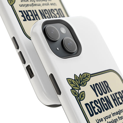 Magnetic Impact - Resistant Phone Case — Customizable Protective iPhone Cover - ConsciousValues